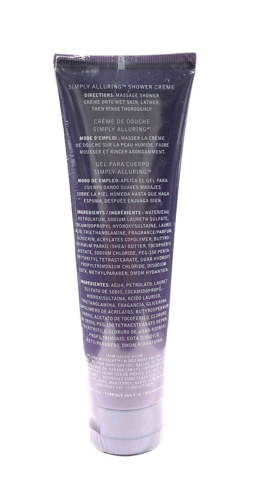 Mary Kay Belara Midnight Simply Alluring Shower Creme (Discontinued)