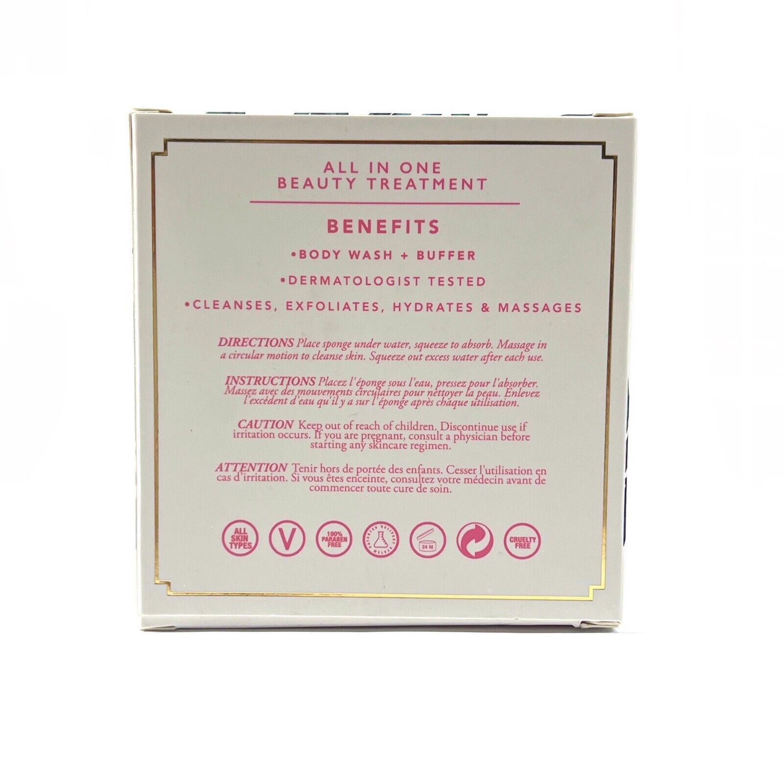 Spongelle Pikake Bloom Body Wash Infused Buffer