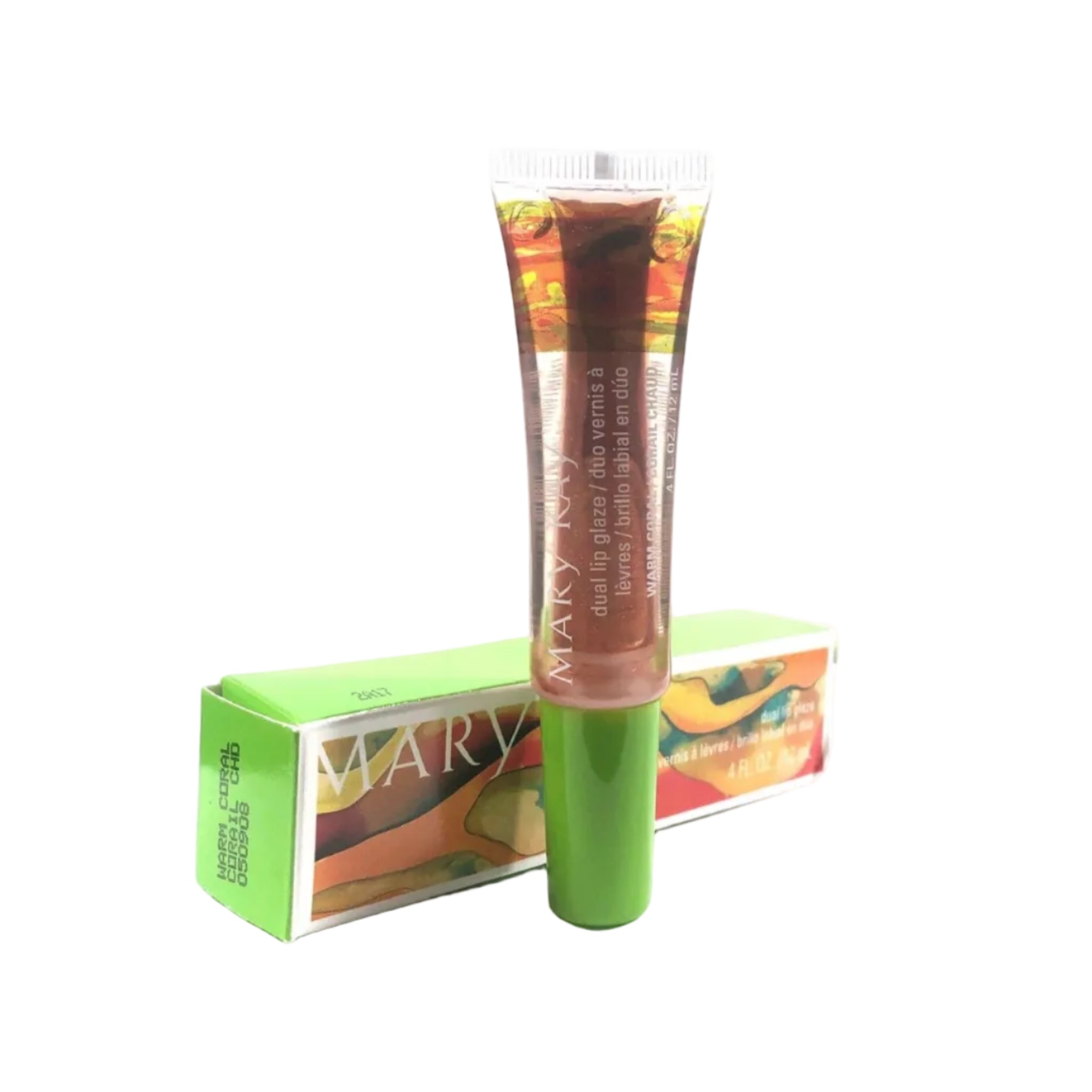 Mary Kay Dual Lip Glaze ~ Warm Coral (Discontinued)