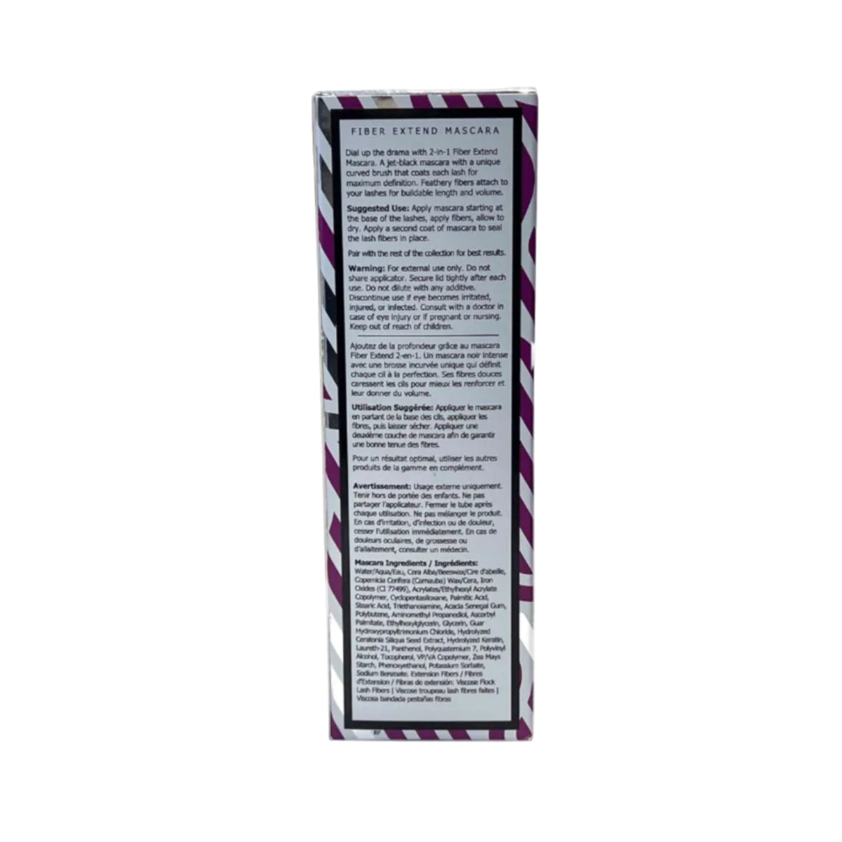 Babe Lash Fiber Extended Mascara ~ Jet Black (Discontinued)