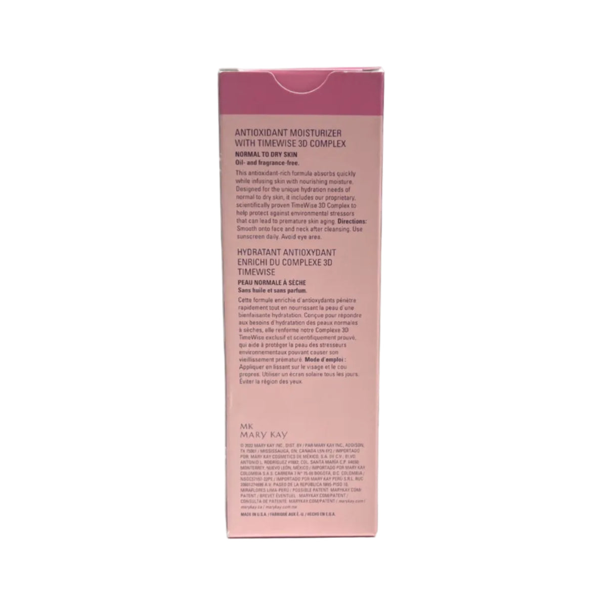 Mary Kay TimeWise Antioxidant Face Moisturizer - Normal to Dry Formula