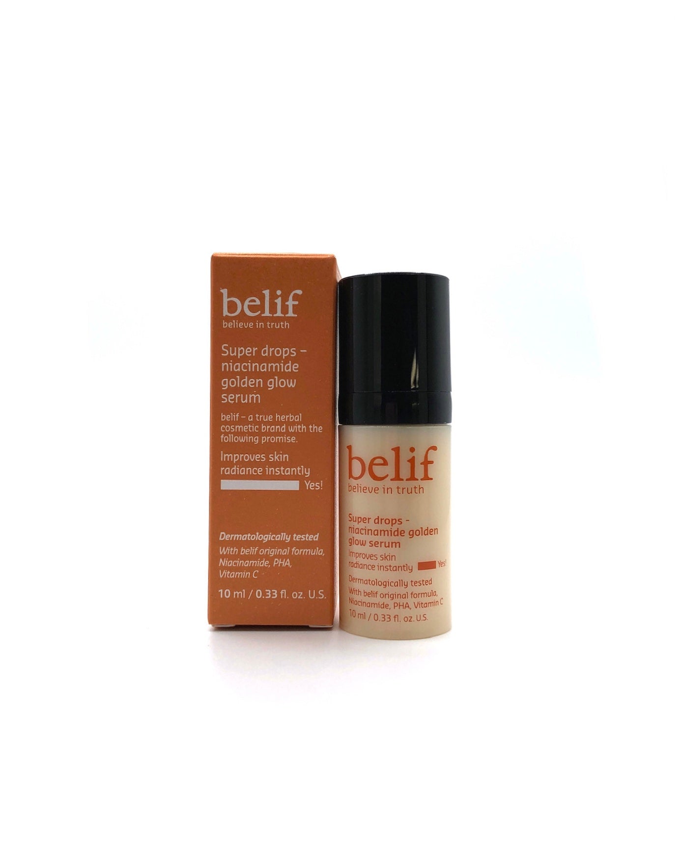 Belif Super Drops ~ Niacinamide Golden Glow Serum ~ Travel Size