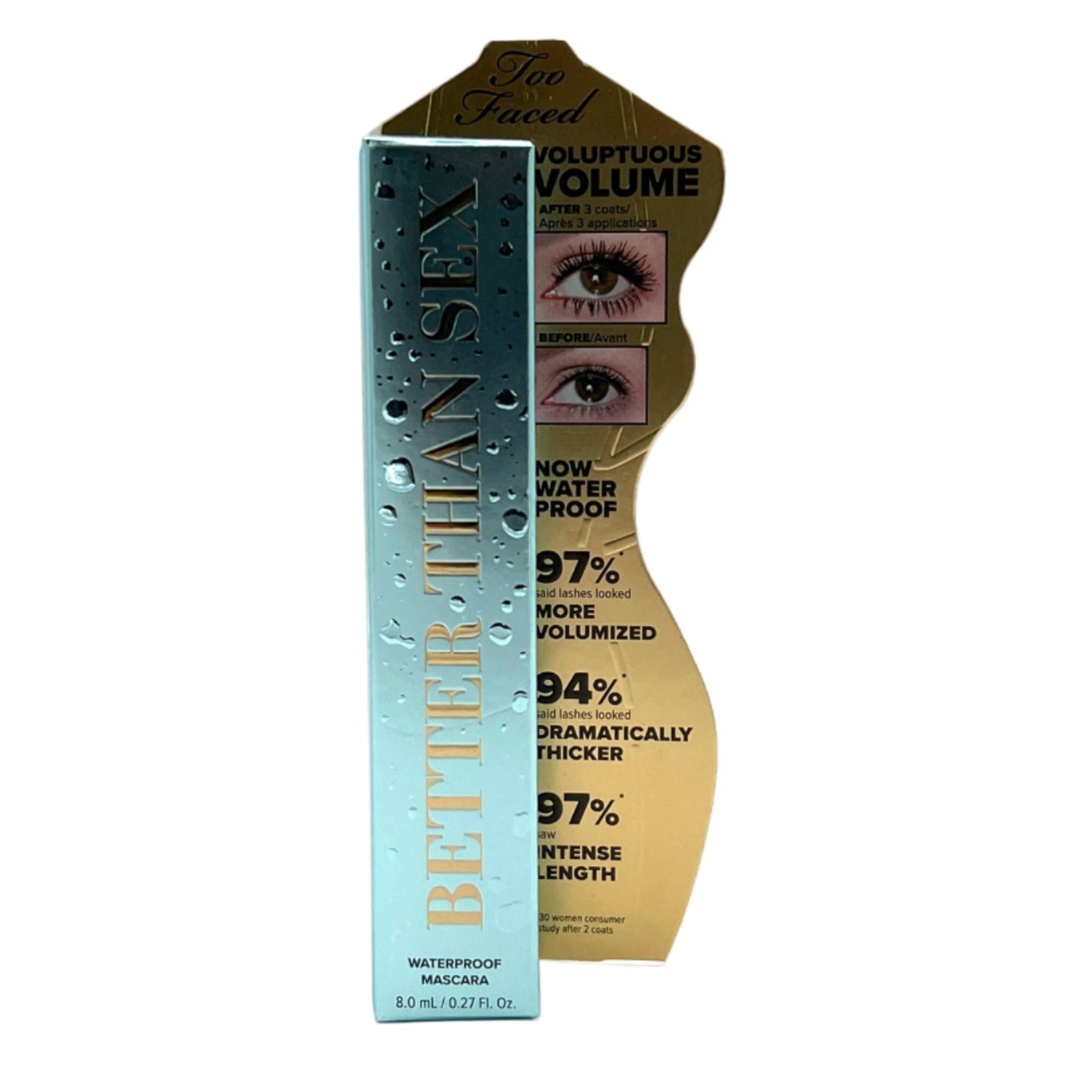 Too Faced Better Than Sex Mascara Waterproof ~ Black