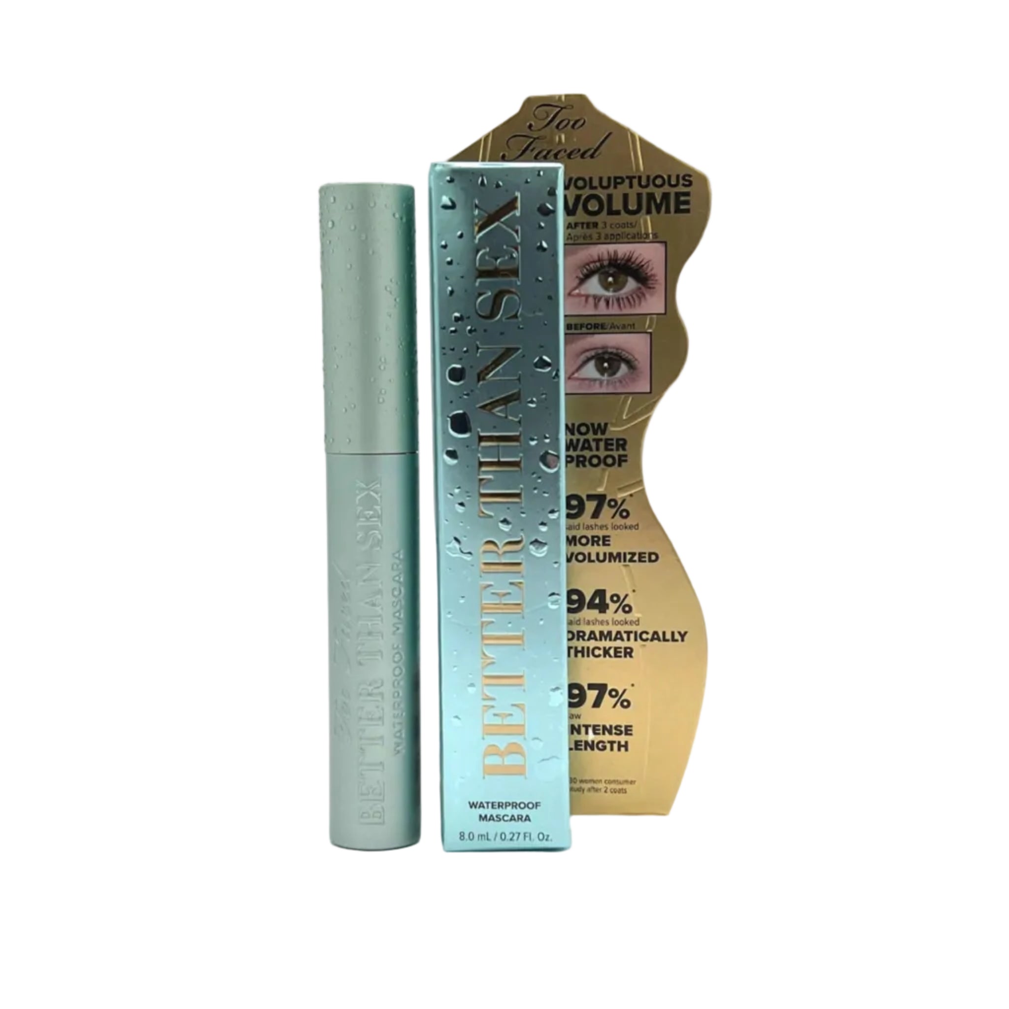 Too Faced Better Than Sex Mascara Waterproof ~ Black