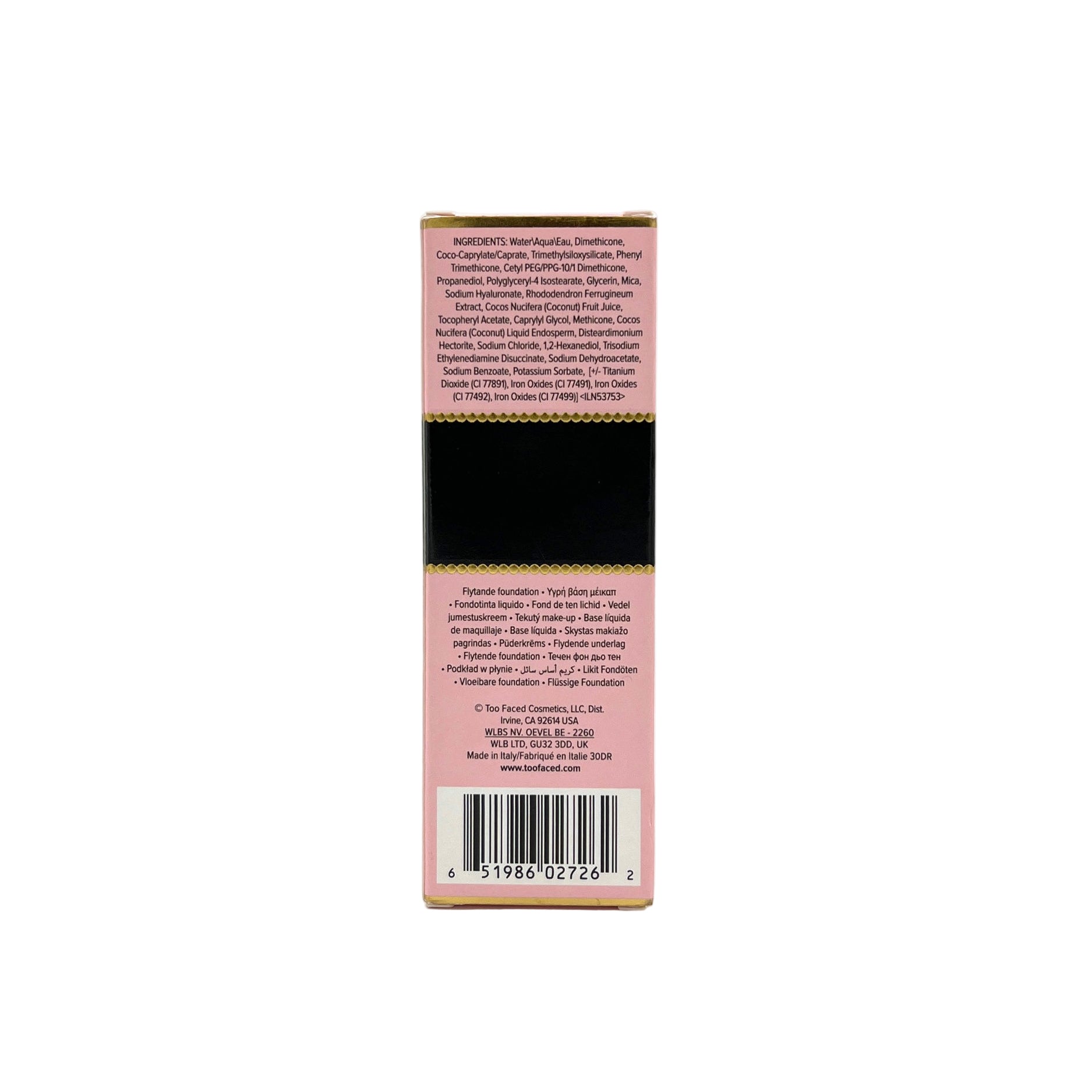 Too Faced Born This Way Undetectable Medium-Full Coverage Foundation ~ Snow