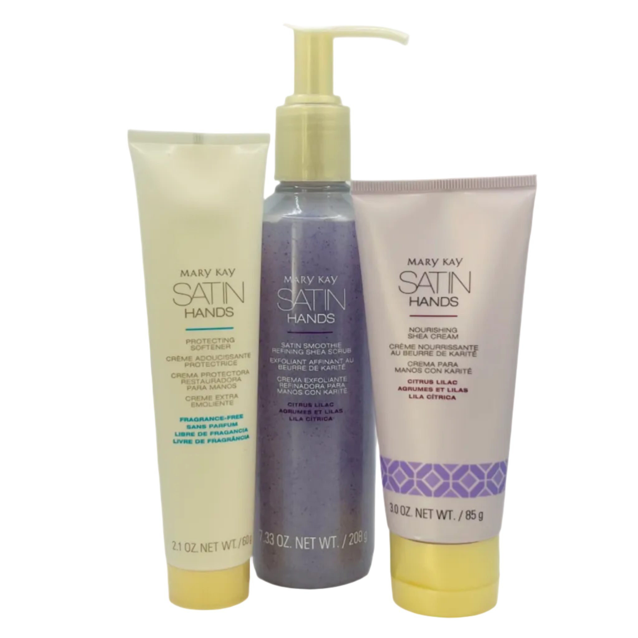 Mary Kay Citrus Lilac Satin Hands Set (Discontinued)