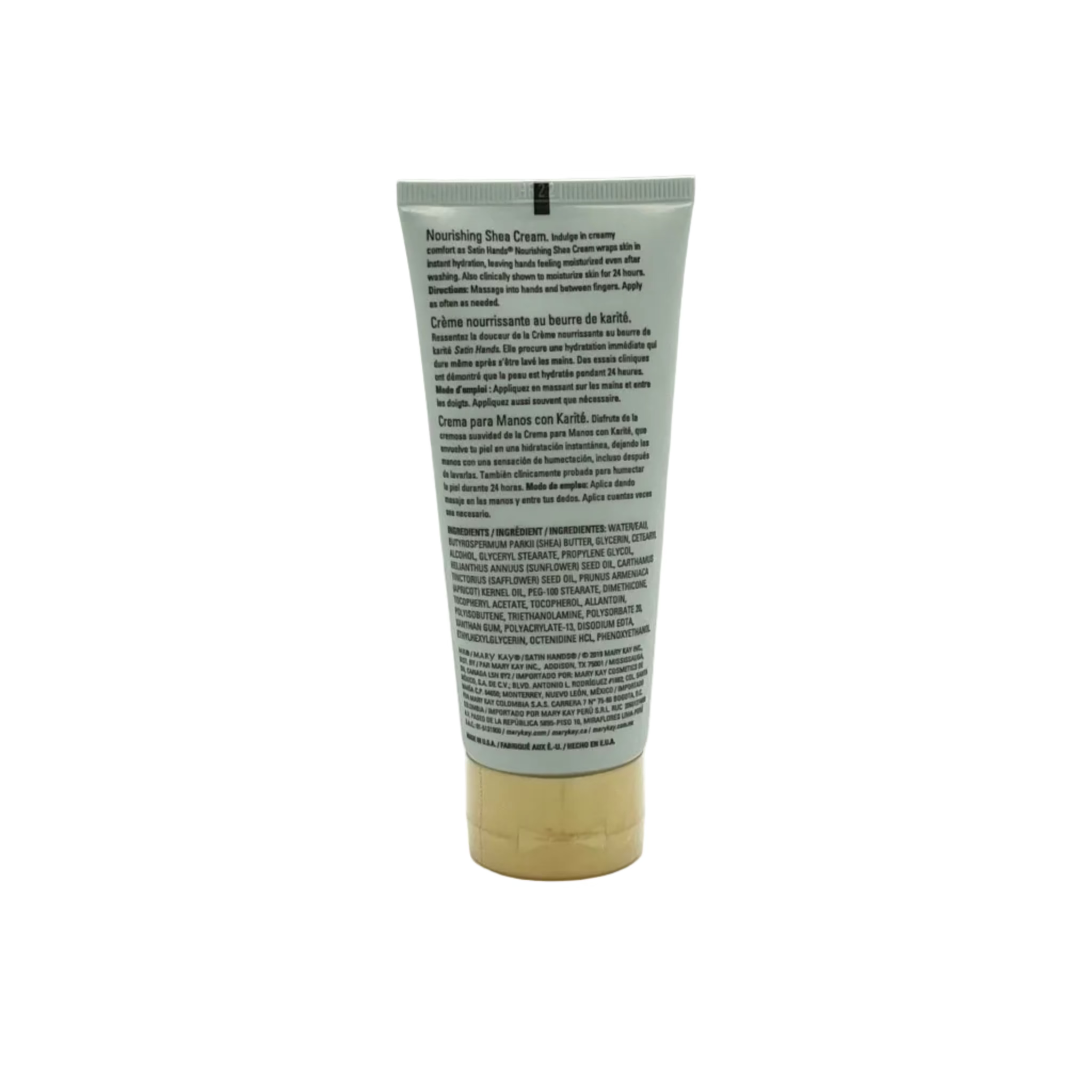 Mary Kay Satin Hands Nourishing Shea Cream Hand Lotion ~ Fragrance Free