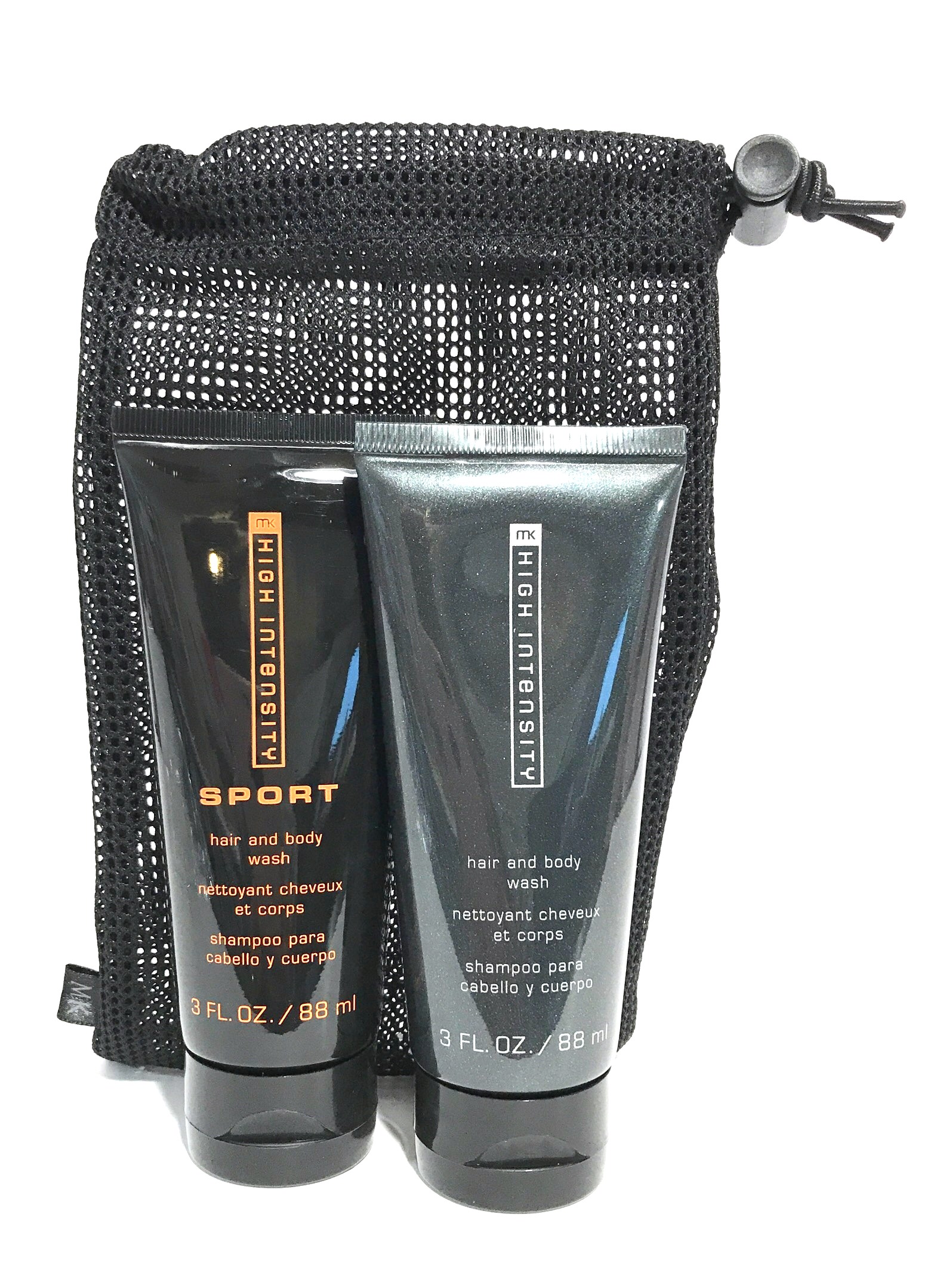 Mary Kay MK High Intensity & High Intensity Sport ~ Hair & Body Wash Gift Set