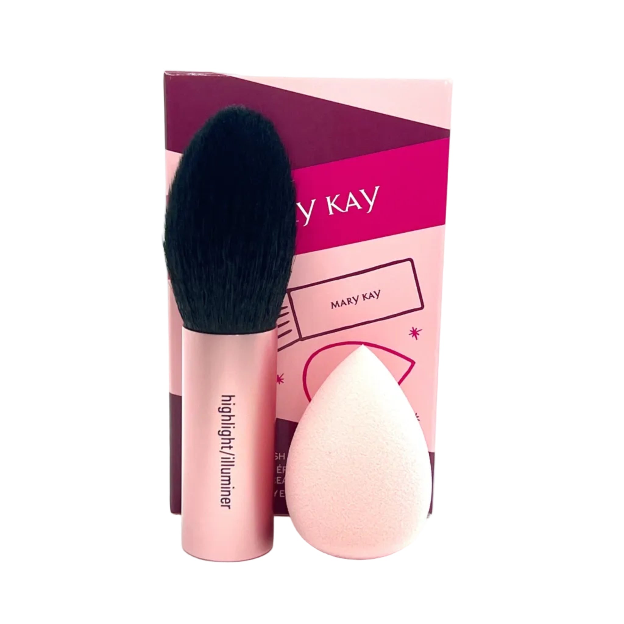 Mary Kay Highlight Brush & Contour Sponge Set (Limited Edition 2022)