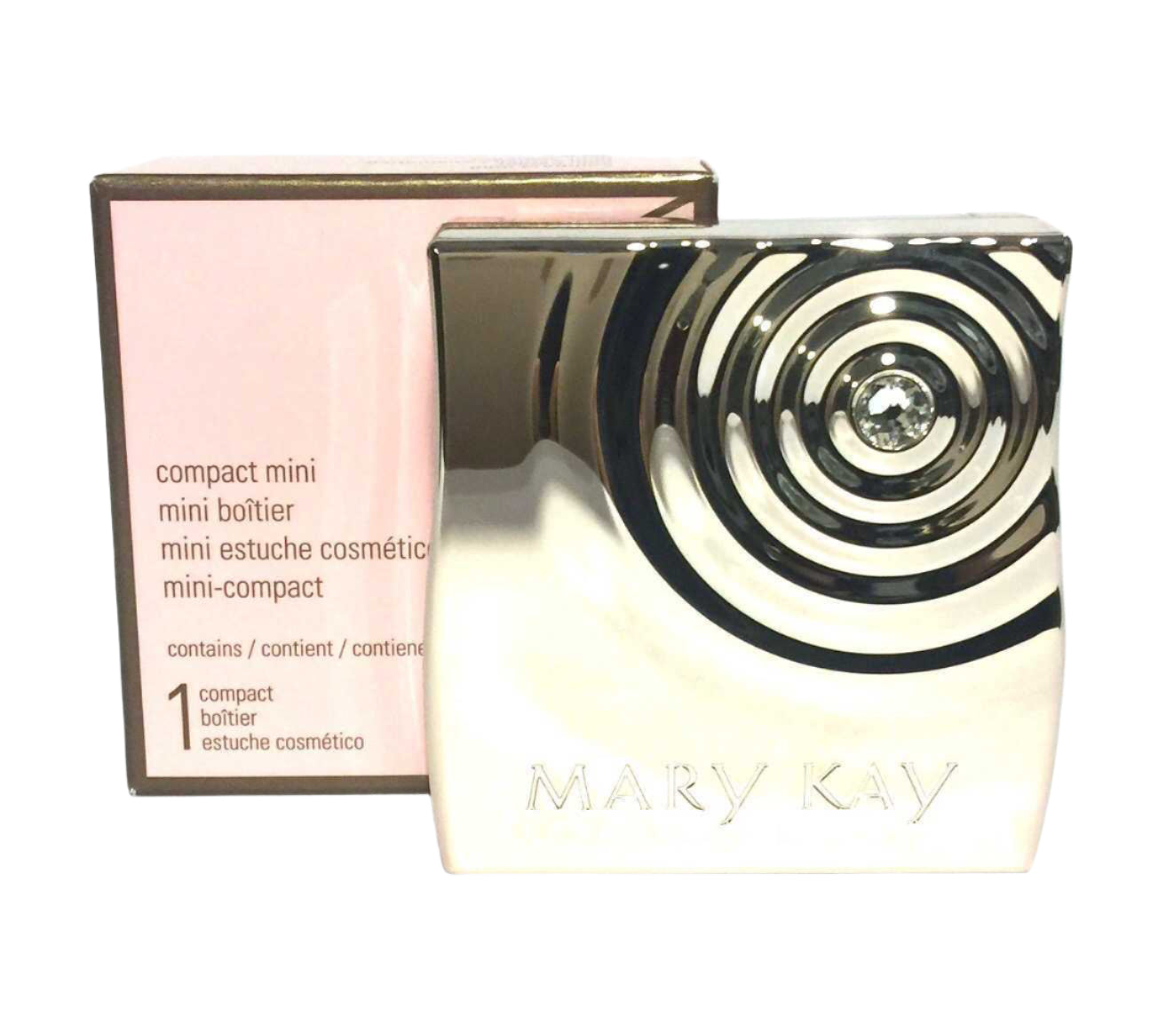 Mary Kay Rose Gold Compact Mini (unfilled)