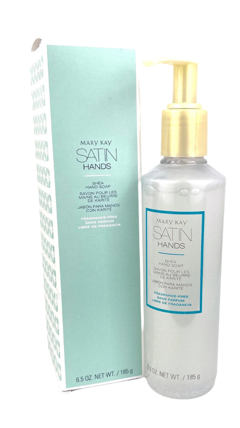 Mary Kay Shea Hand Soap ~ Satin Hands, Fragrance-Free