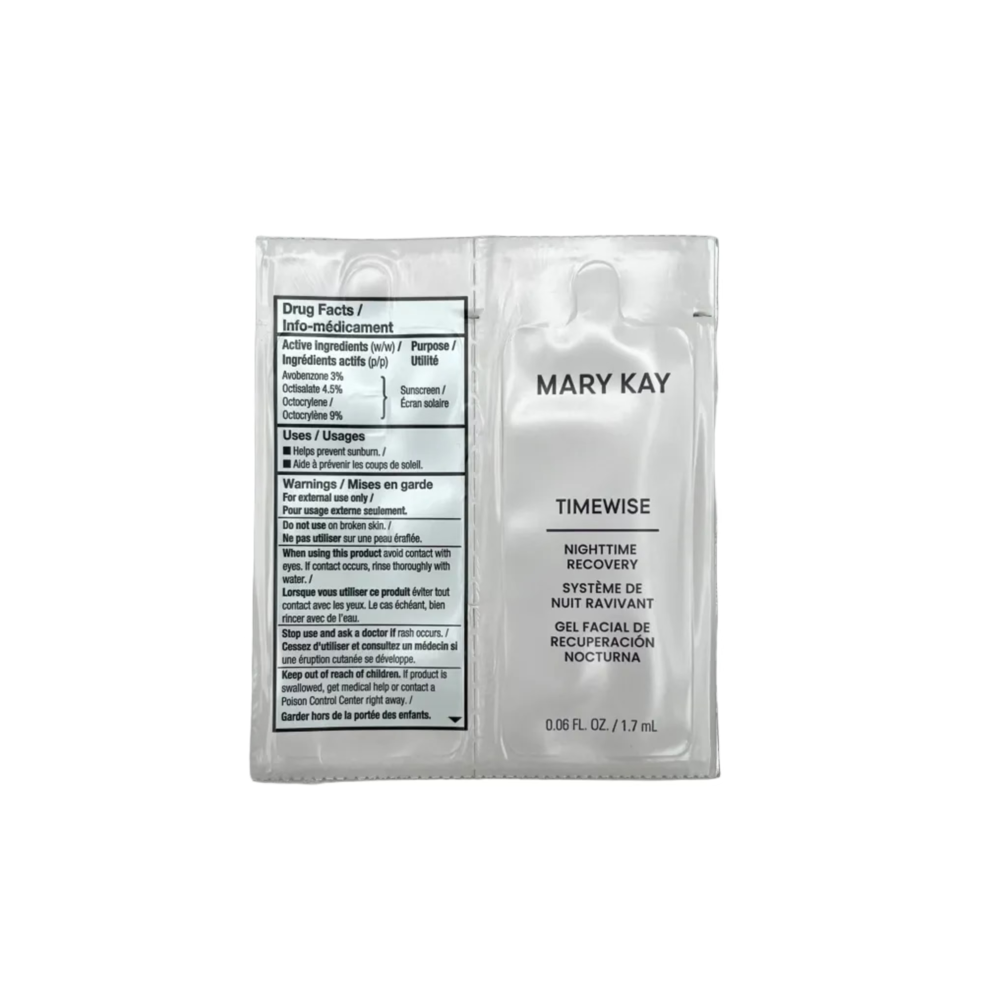 Mary Kay Timewise 3D Complex Nighttime Recovery Sample