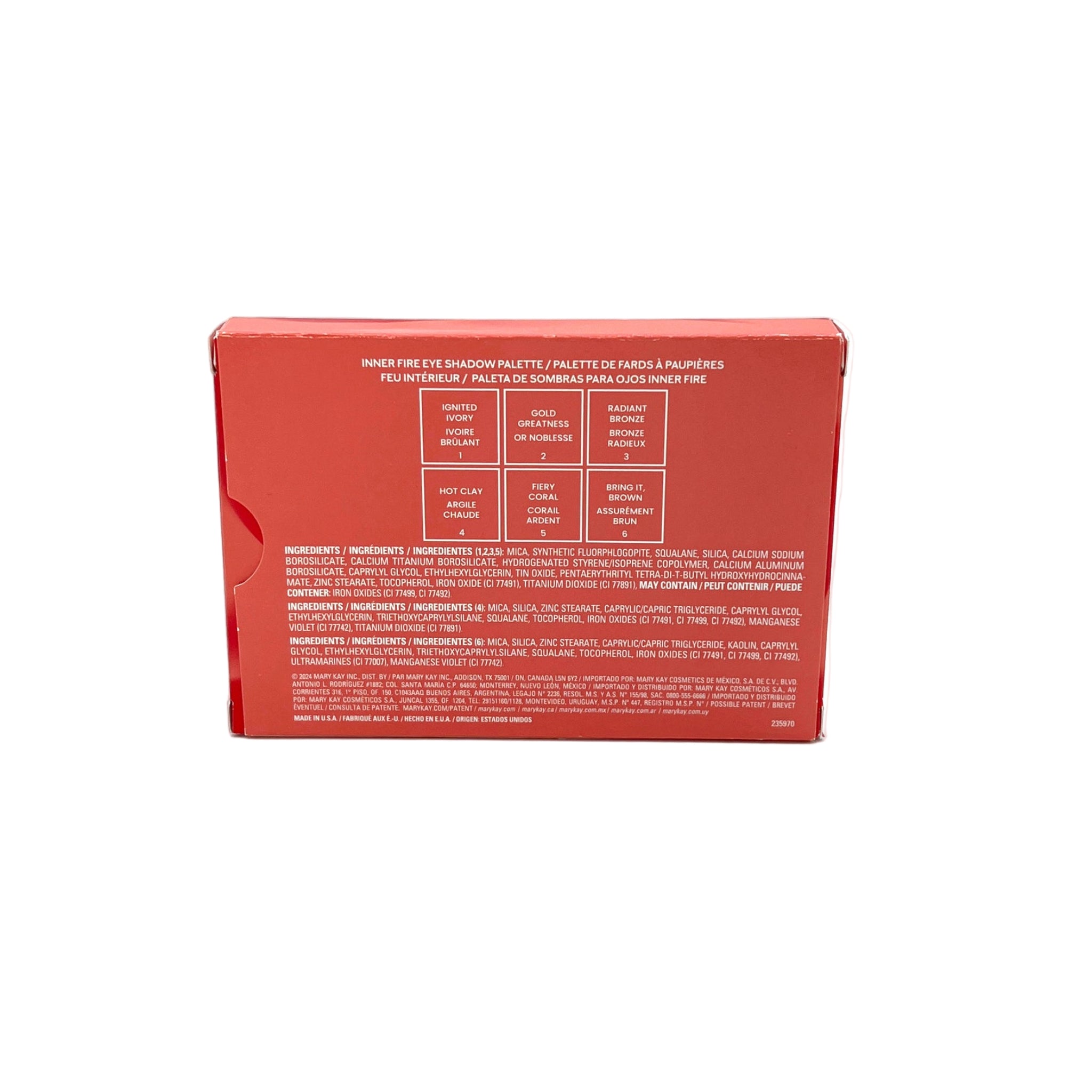 Mary Kay Inner Fire Eye Shadow Palette ~ Limited Edition