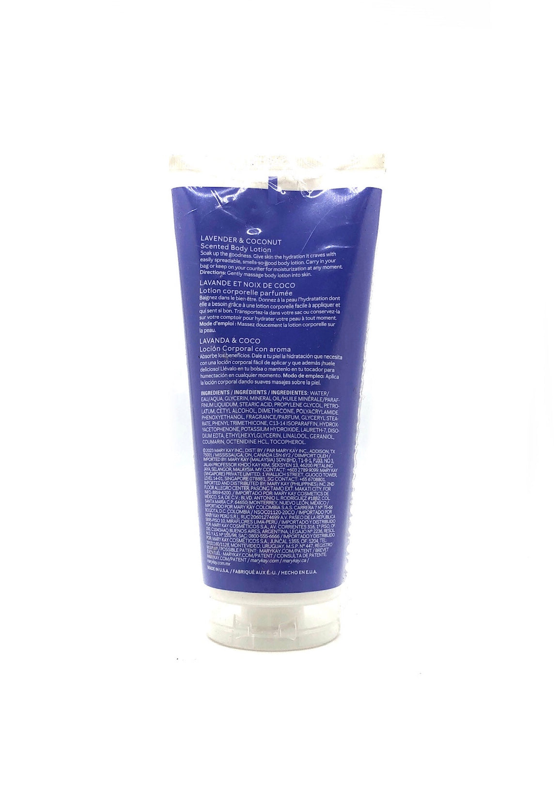 Mary Kay Lavender & Coconut Scented Body Lotion