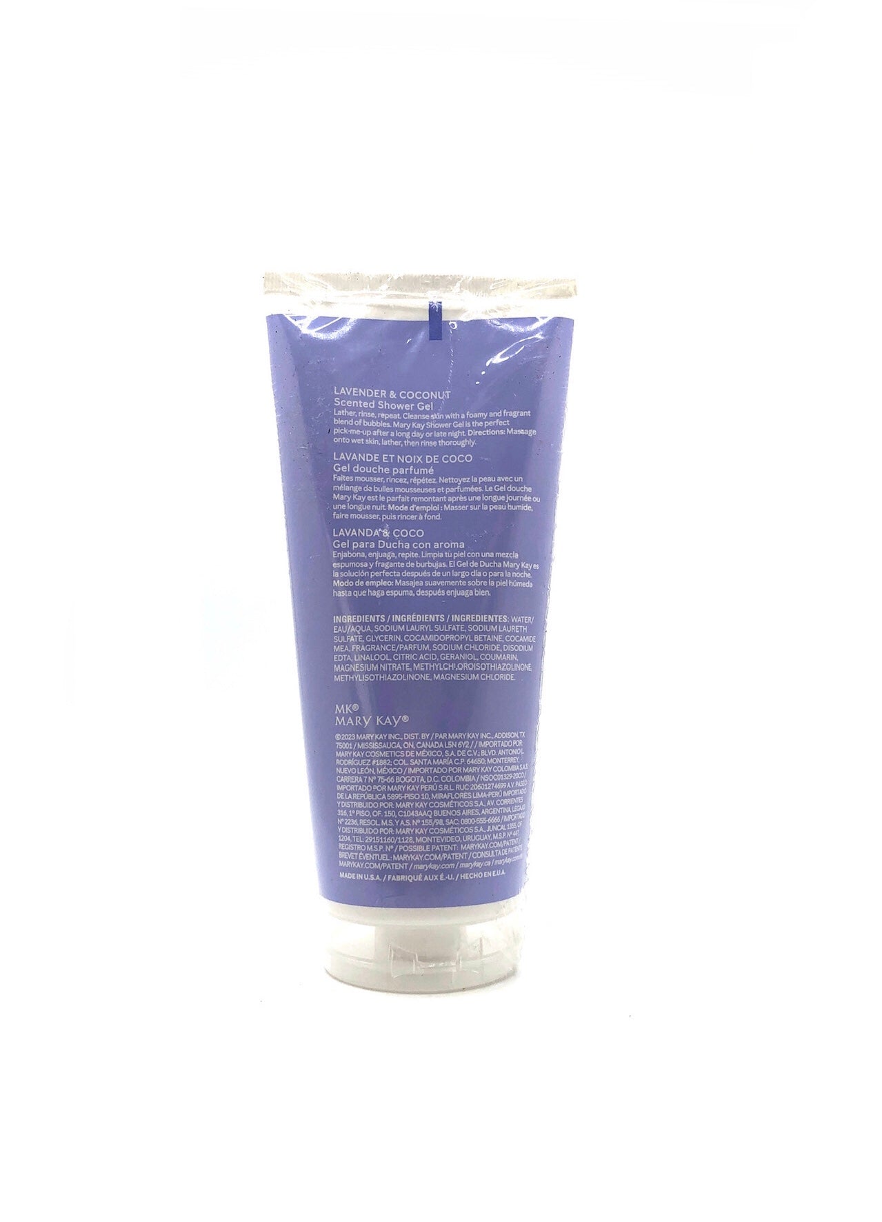 Mary Kay Lavender & Coconut Scented Shower Gel
