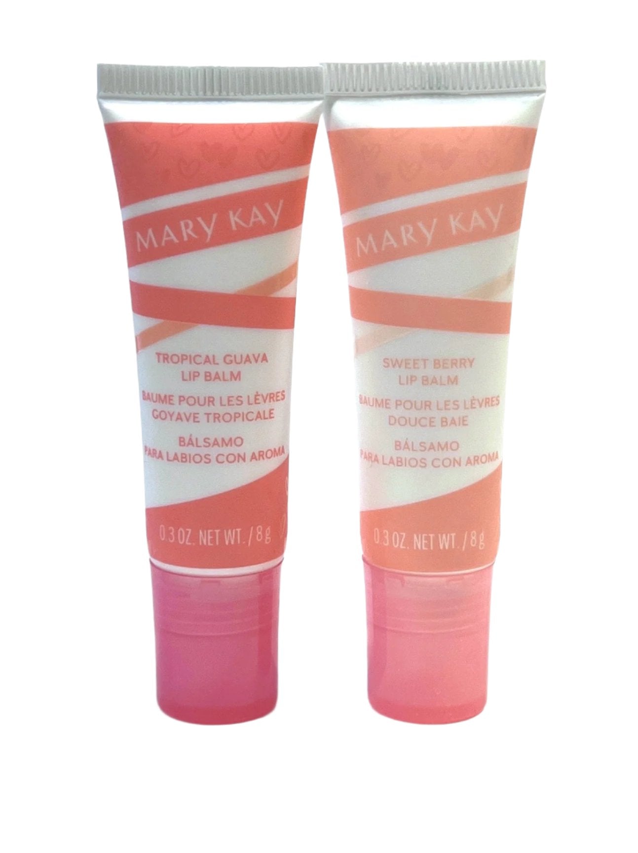 Mary Kay Lip Balm Set ~ Sweet Berry & Tropical Guava (Limited Edition 2023)