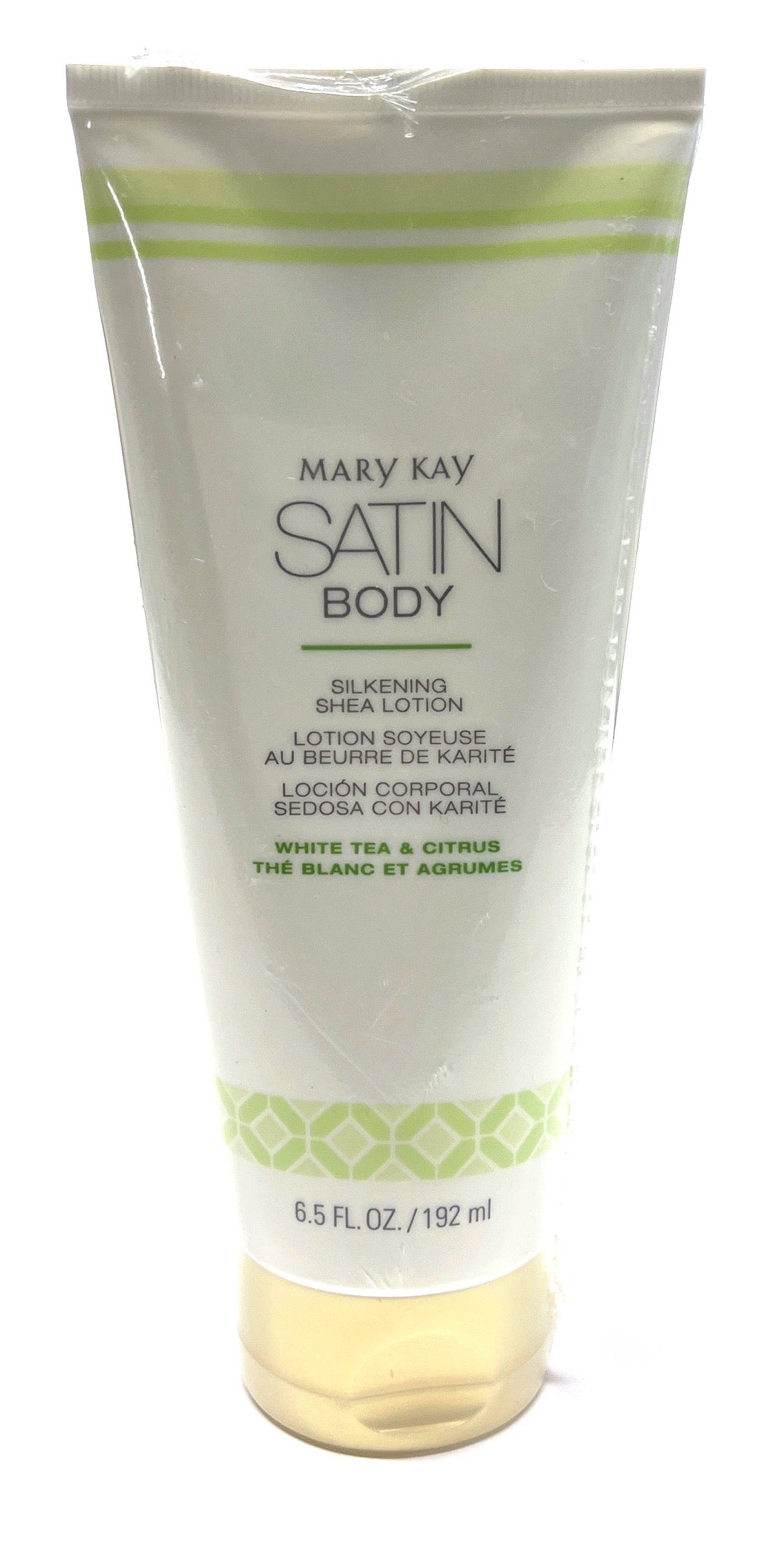 Mary Kay Satin Body Silkening Shea Lotion ~ White Tea & Citrus