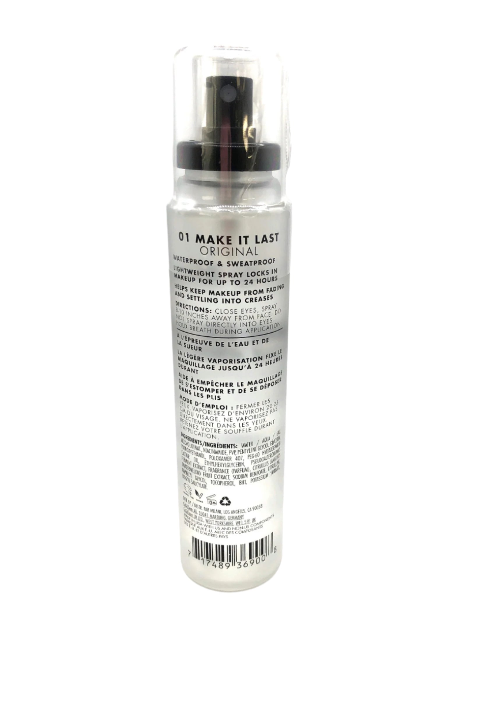 Milani Make it Last Original Natural Finish ~ Setting Spray