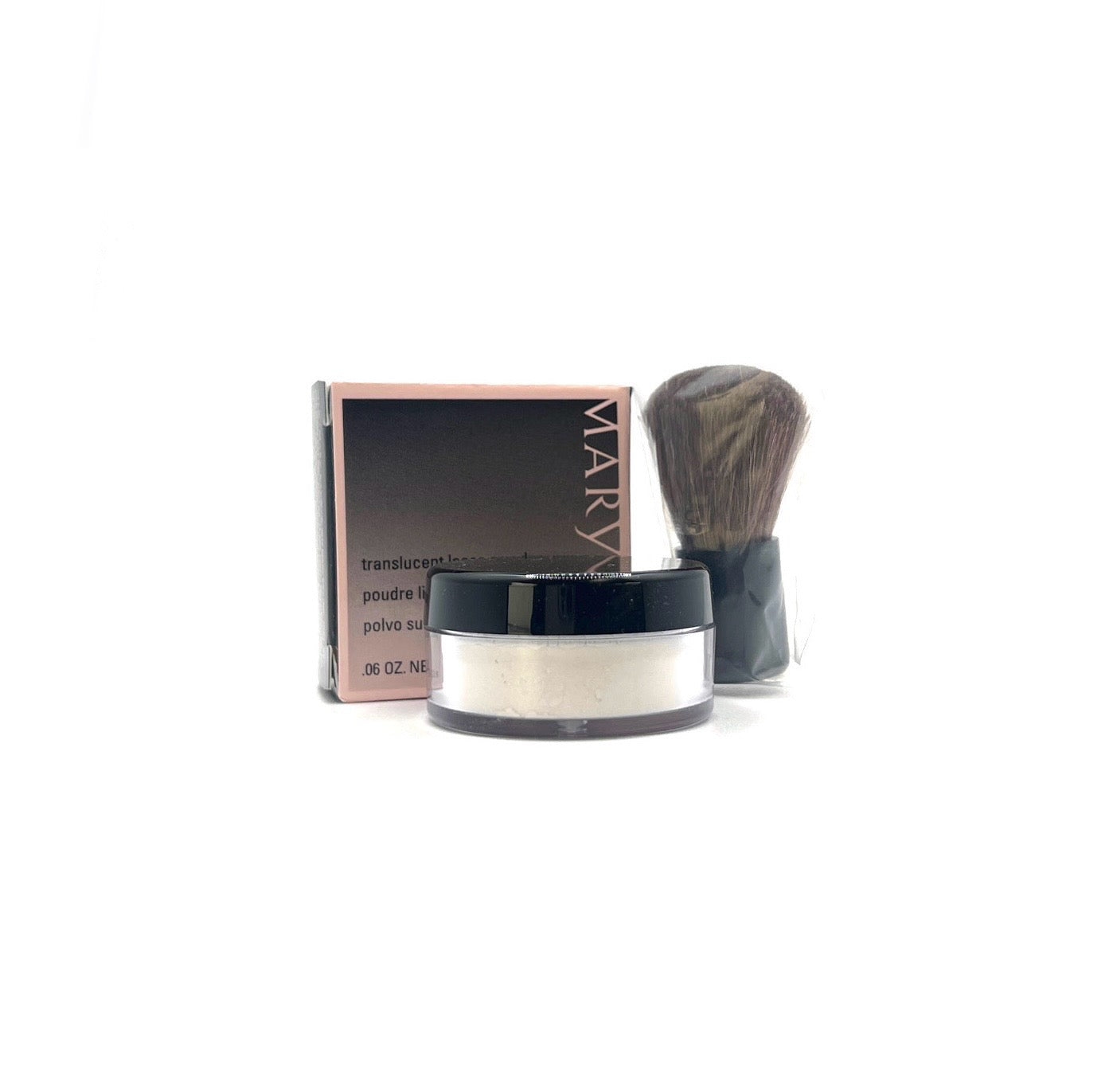 Mary Kay Mini Translucent Powder with Mini Powder Brush