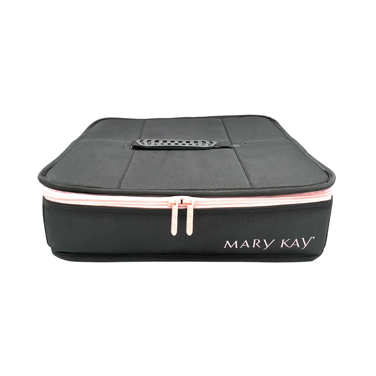 Mary Kay Black Travel Luggage with Lipstick Organizer Tray ~ Trolley Sleeve