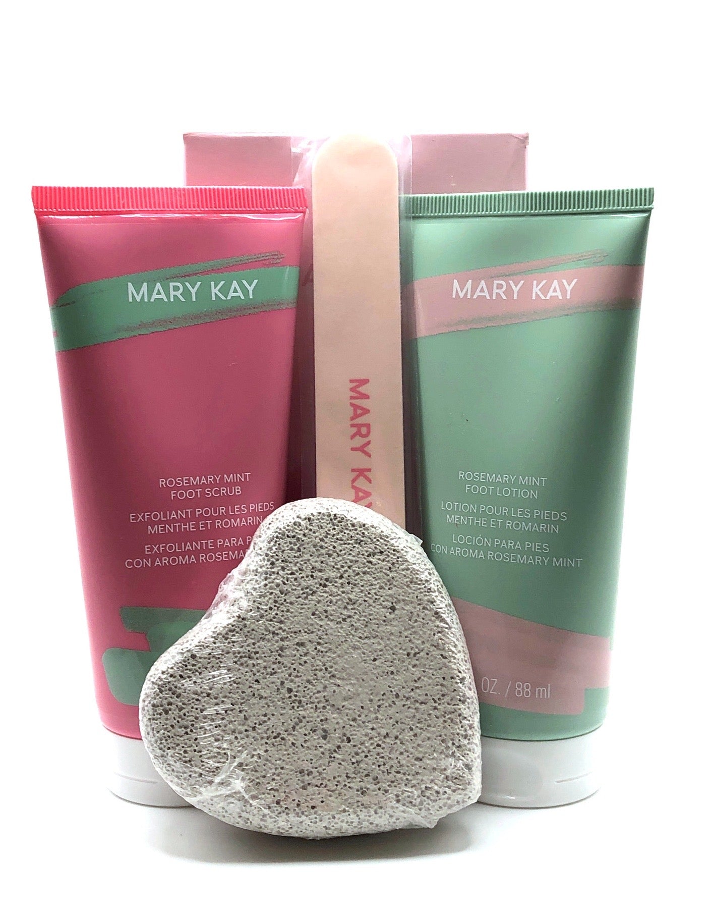 Mary Kay Pedicure Set ~ Rosemary Mint (Discontinued)