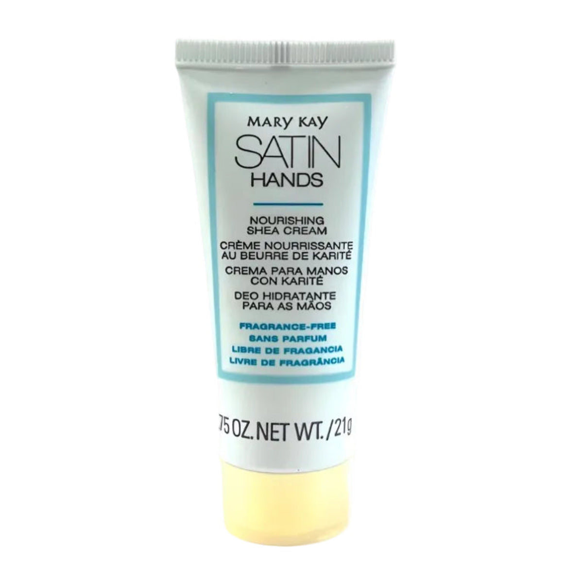 Mary Kay Satin Hands Nourishing Shea Cream Hand Lotion~ Fragrance-Free ~ Deluxe Size