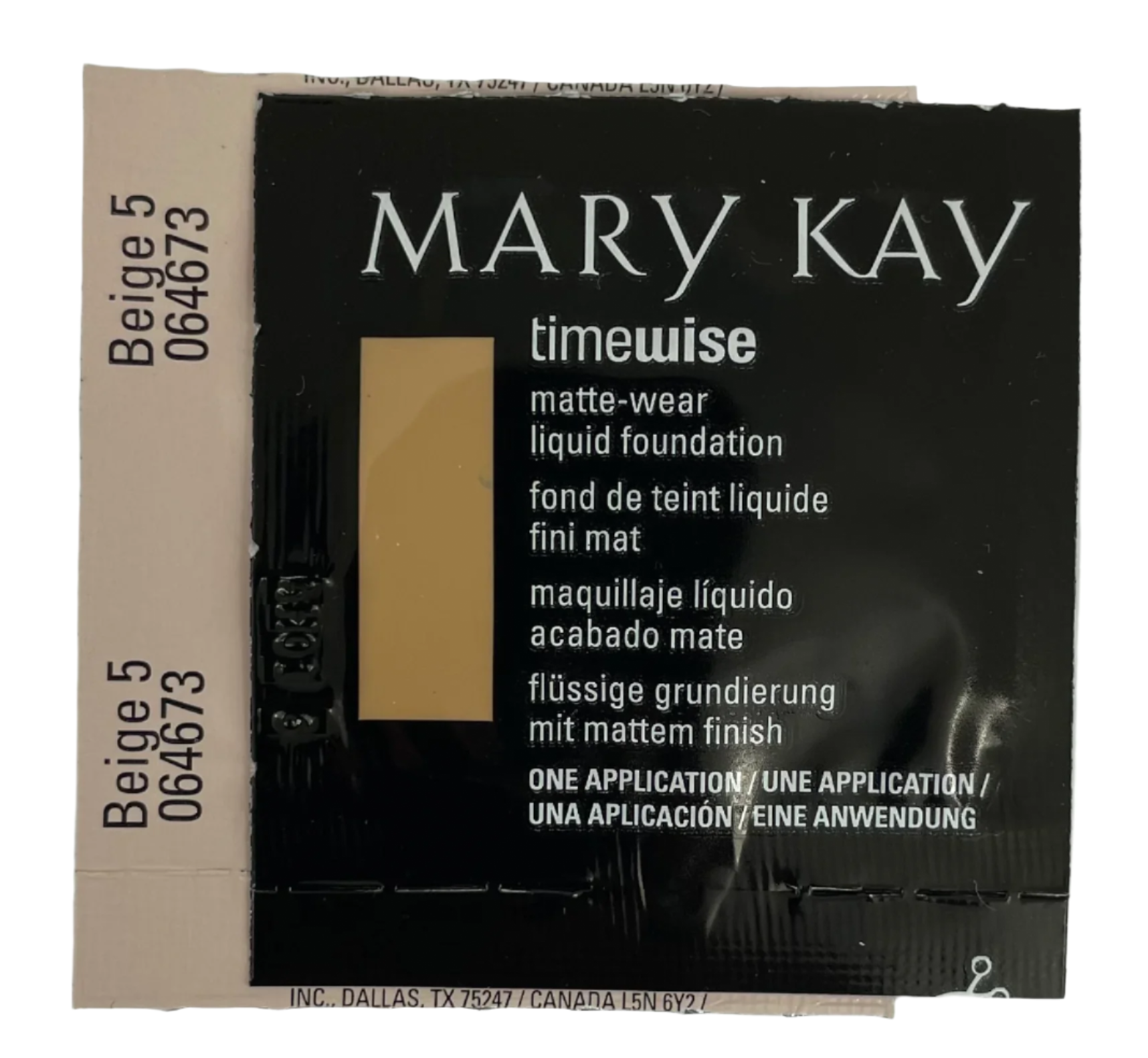 Mary Kay Matte Timewise Foundation ~ Sample (Discontinued)