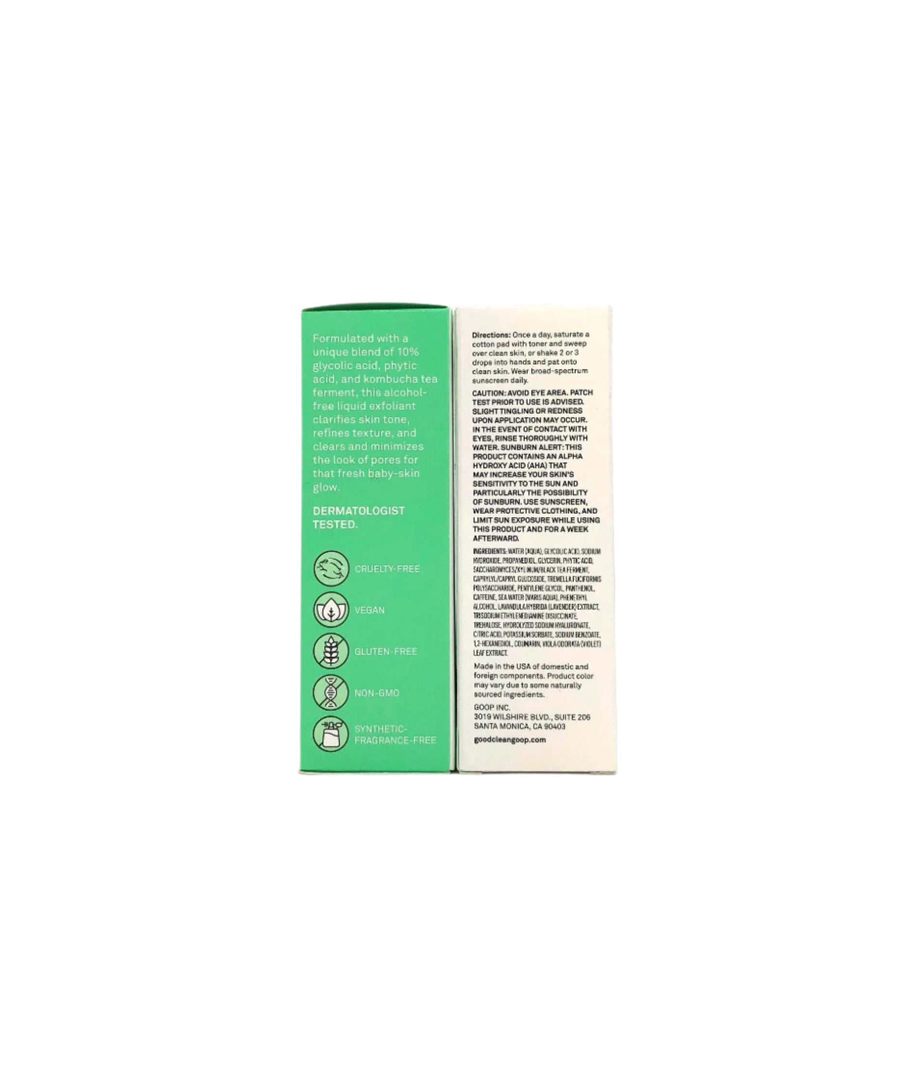 Good. Clean. Goop The Illuminator 10% Glycolic Toner