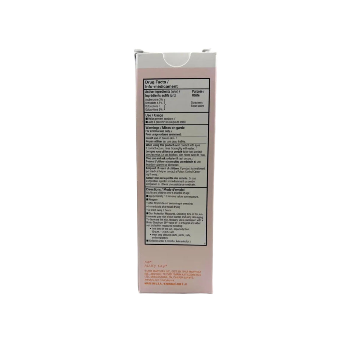 Mary Kay Sunscreen Broad Spectrum SPF 50 Face and Body
