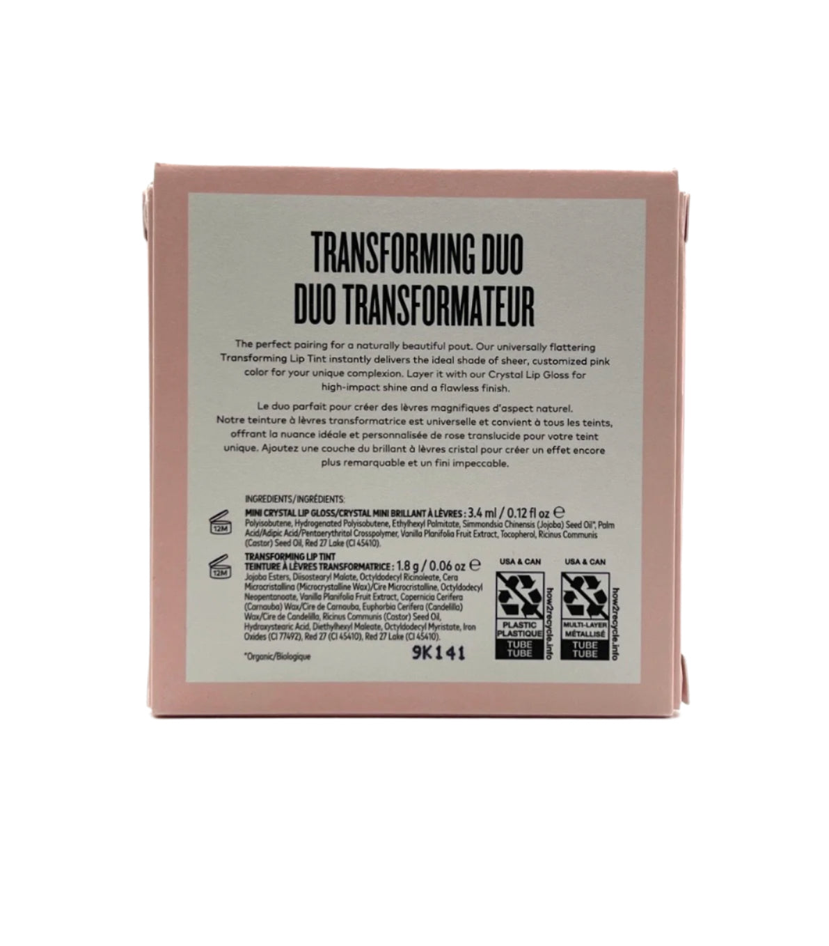 Beautycounter Transforming Duo ~ Mini Lip Gloss & Lip Tint (Discontinued)