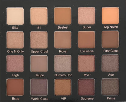 Taupe Notch Eyeshadow Pigment Palette