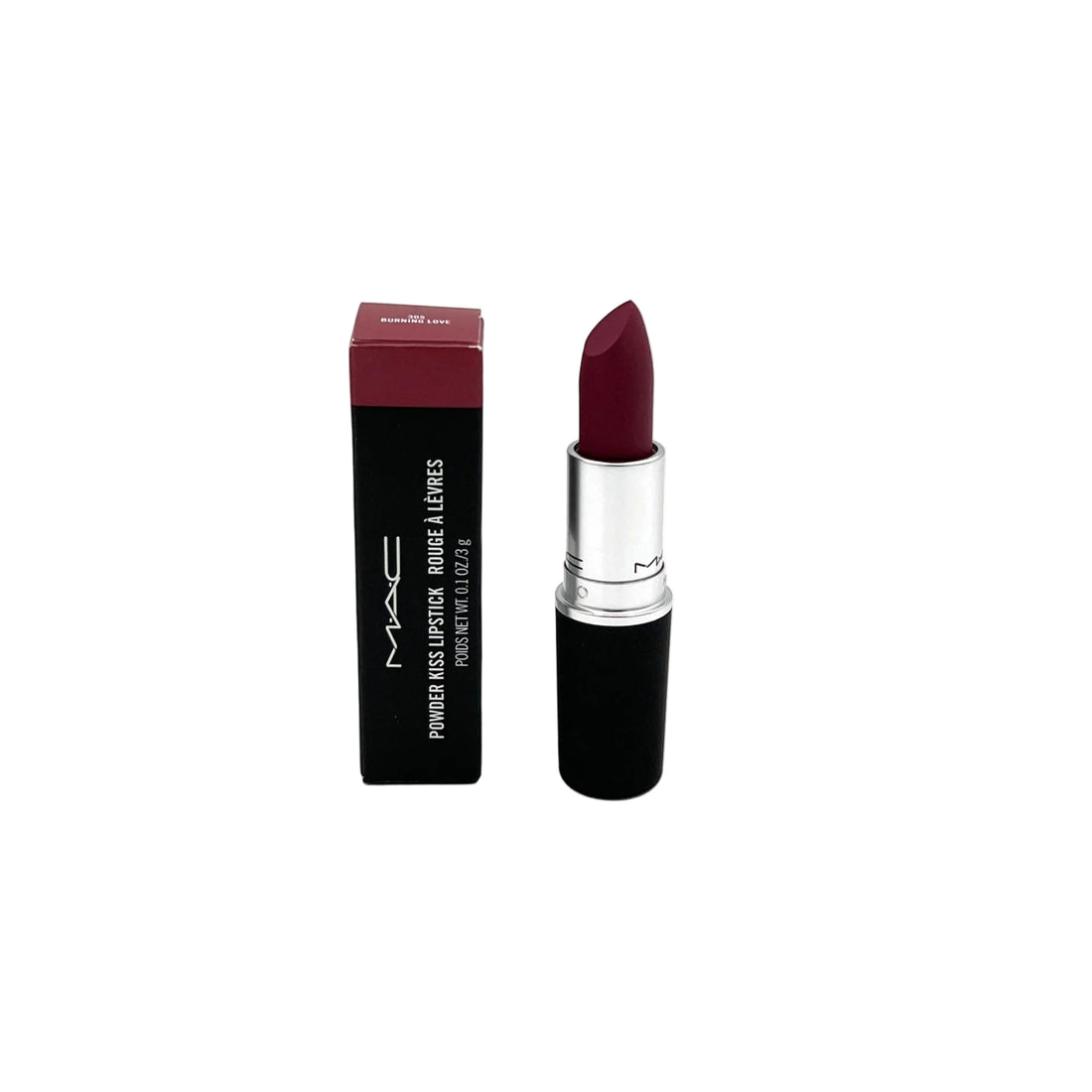 MAC Powder Kiss Lipstick ~ 305 Burning Love (Discontinued)