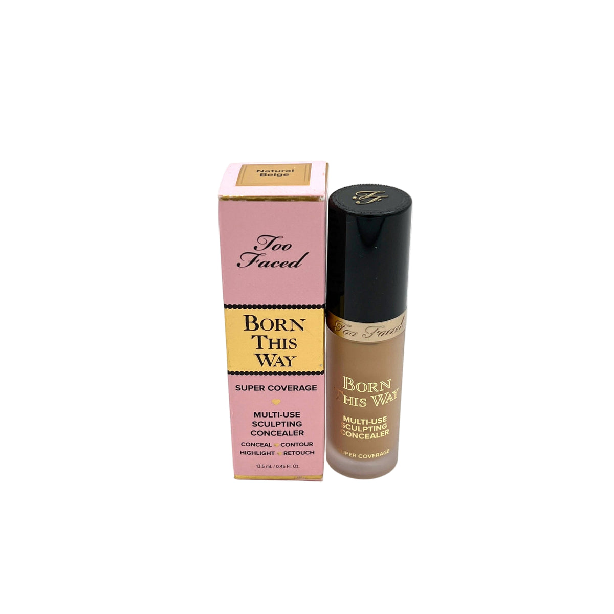 Too Faced Born This Way Super Coverage Multi-Use Sculpting Concealer ~ Natural Beige