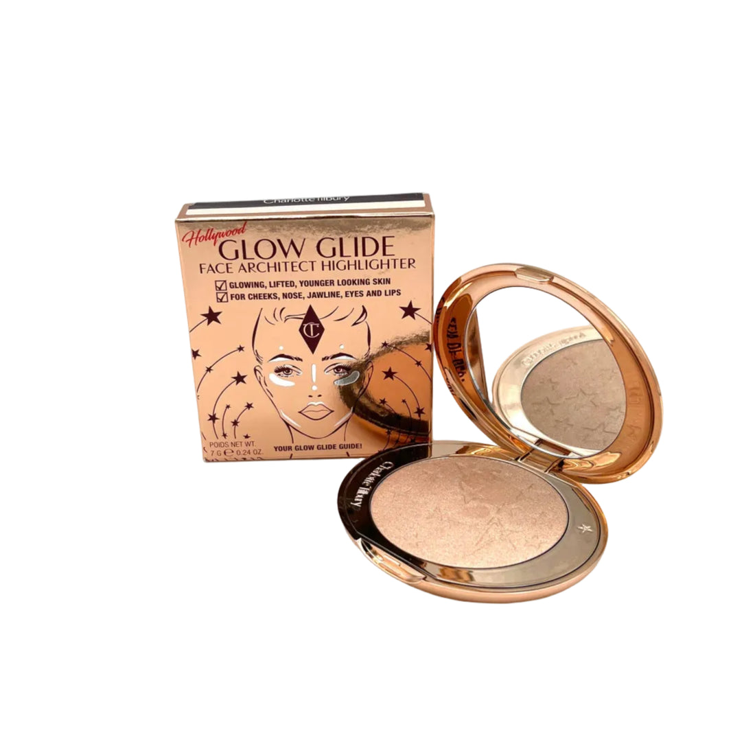 Charlotte Tilbury Glow &amp; Glide ~ Champagne Glow