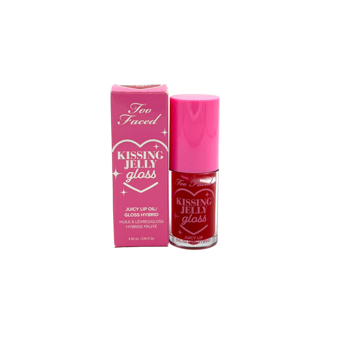 Too Faced Kissing Jelly Gloss ~ Juicy Lip Oil ~ Gloss Hybrid ~ Cherry Pie