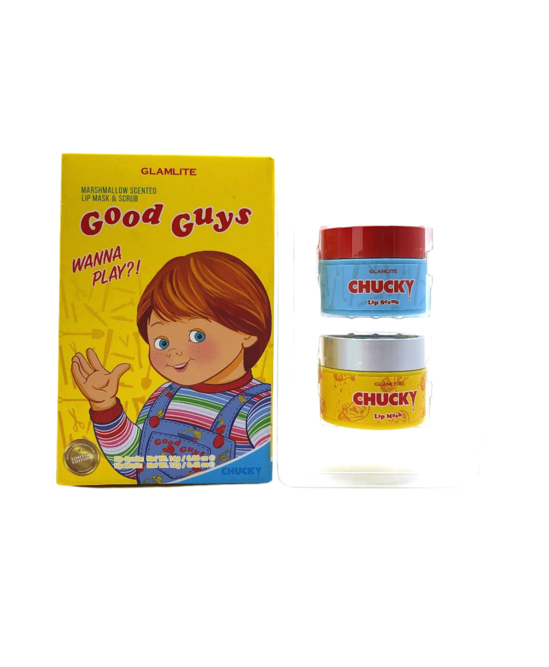 Glamlite Lip Mask &amp; Scrub ~ Marshmallow Scented