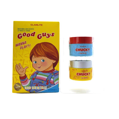 Glamlite X Chucky Lip Mask &amp; Scrub ~ Marshmallow Scented