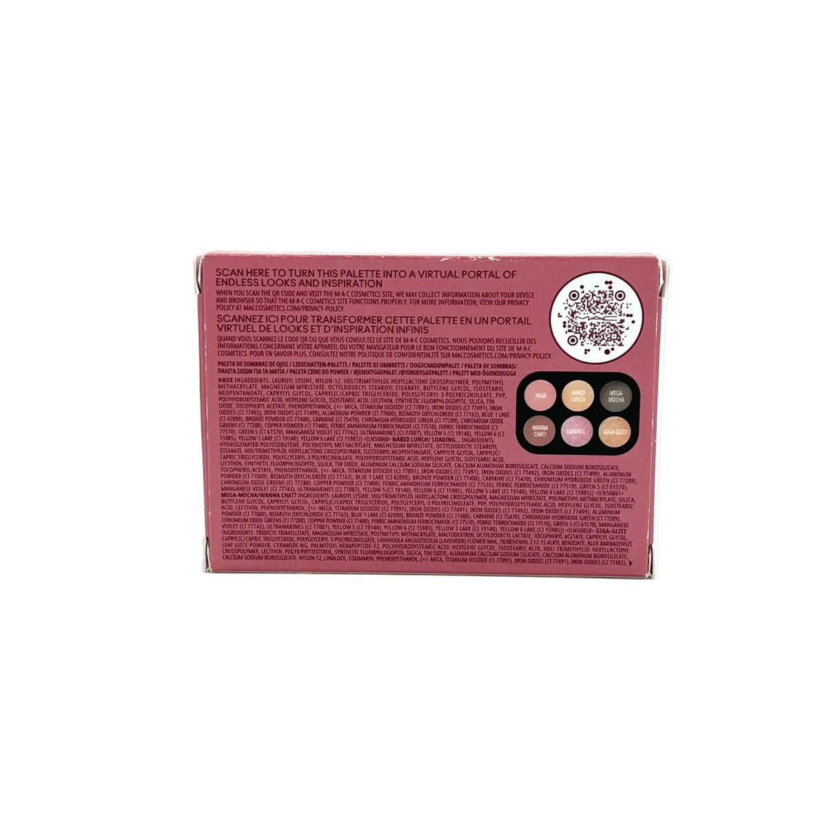 MAC Connect in Colour Eye Shadow Palette ~ Embedded in Burgundy
