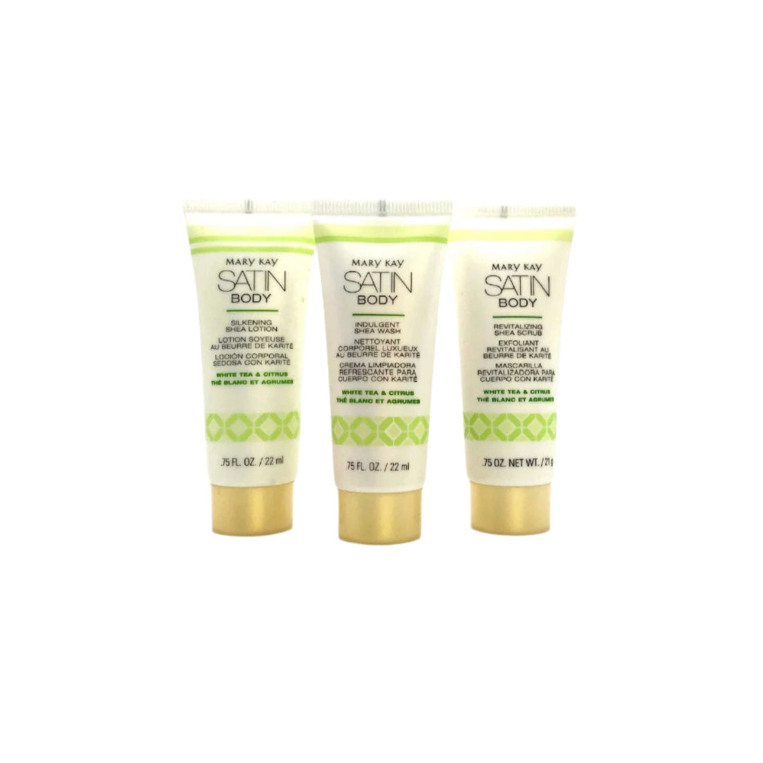 Mary Kay Satin Body White Tea &amp; Citrus Deluxe Size
