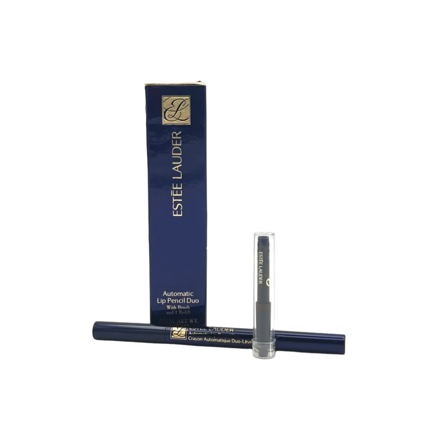 Estee Lauder Automatic Lip Pencil Duo ~ 23 Chocolate (Discontinued)