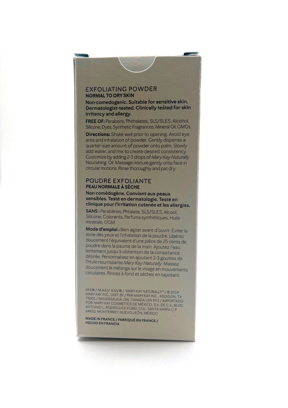 Naturally Exfoliating Powder