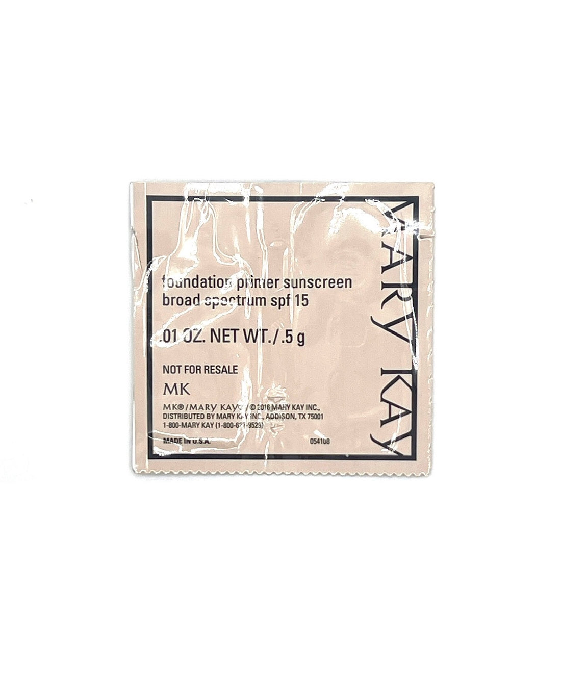Foundation Primer SPF 15 ~ Sample