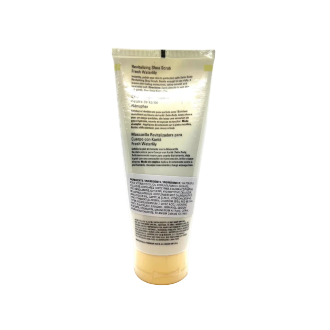 Mary Kay Fresh Waterlily ~ Satin Body Revitalizing Shea Scrub (Discontinued)