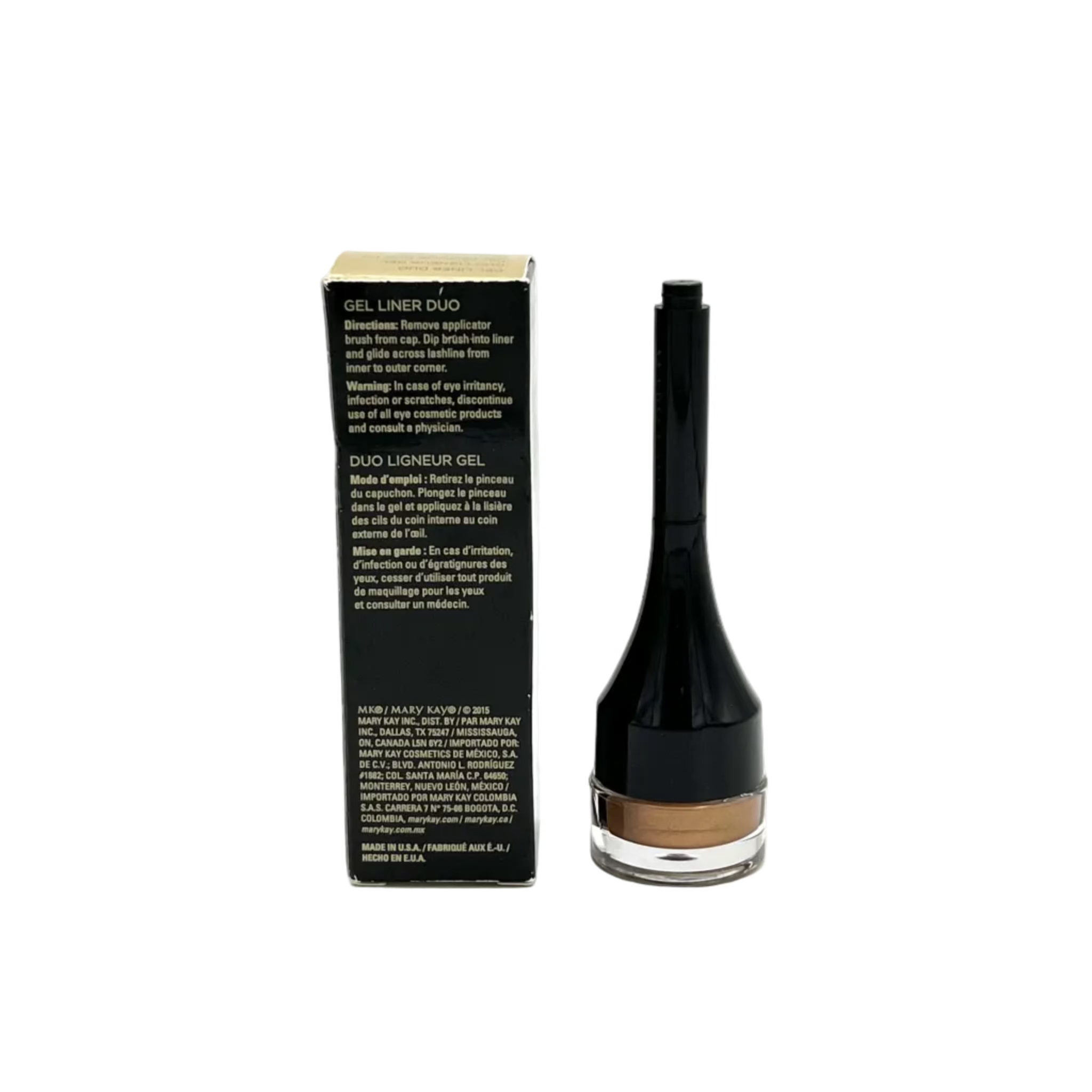Mary Kay Gel Eye Liner Duo - Dramatic Gold (Discontinued) (Limited Edition)