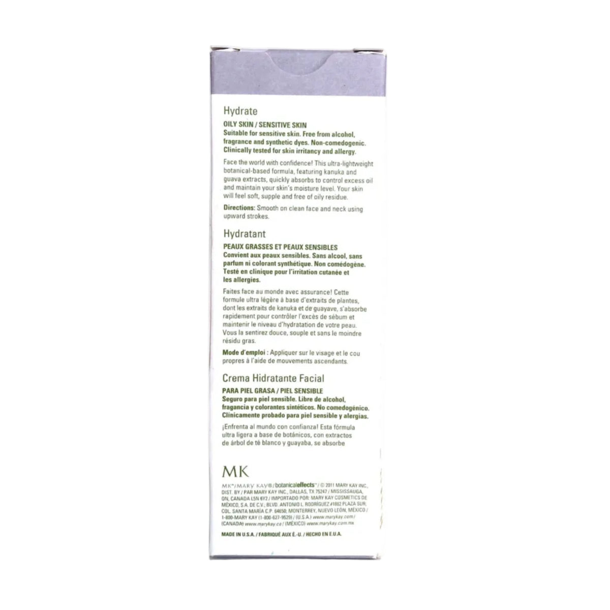 Mary Kay Botanical Effects Hydrate Formula 3 (Discontinued)