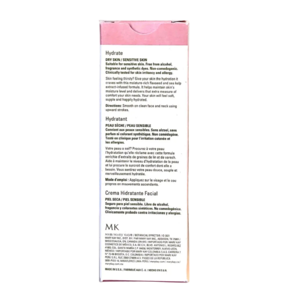 Mary Kay Botanical Effects Hydrate Formula 1 (Discontinued)