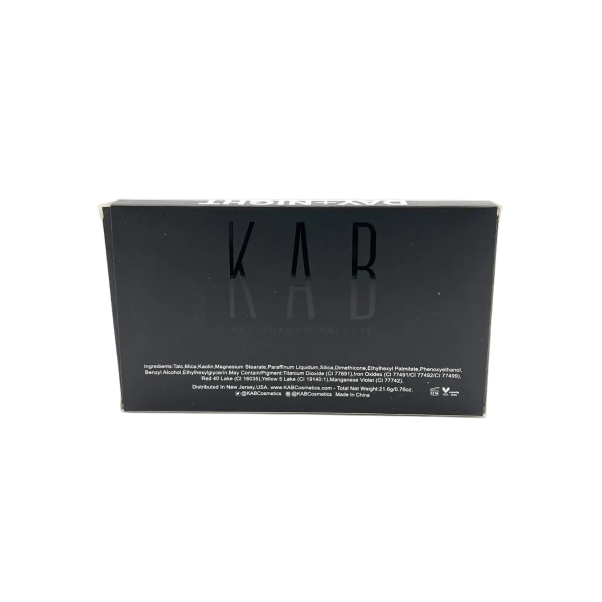 KAB Cosmetics Day + Night Palette Eye Shadow Palette