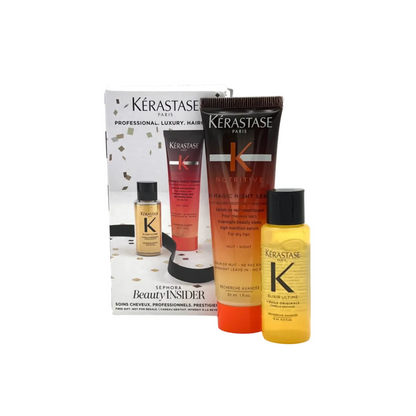 Kerastase Deluxe Travel Elixir Ultime Hydrating Hair Oil &amp; Nutritive 8H Magic Night Serum