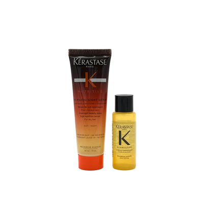 Kerastase Deluxe Travel Elixir Ultime Hydrating Hair Oil &amp; Nutritive 8H Magic Night Serum