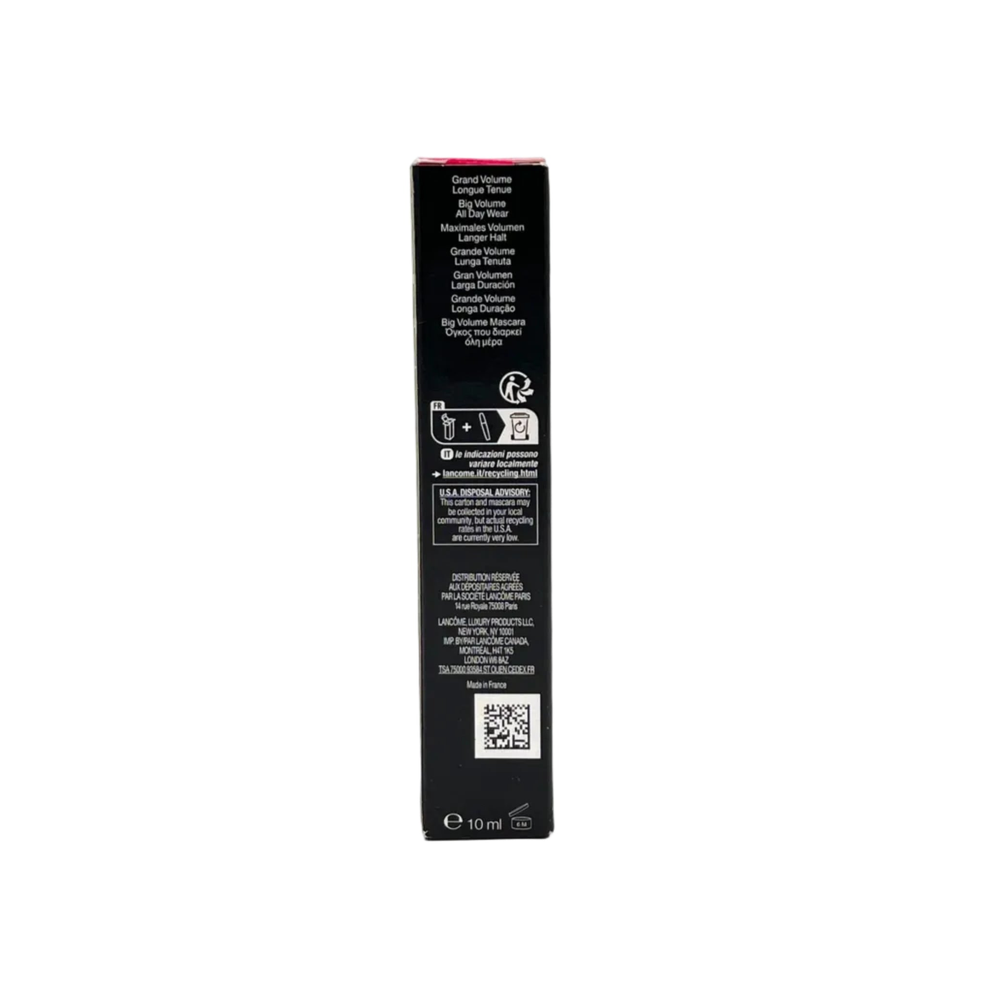 Lancome Monsieur Big Mascara ~ 01 Big is the New Black